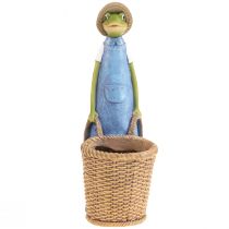 Artikel Frog deco planter polyresin borddekoration sommer H31,5cm