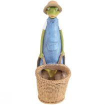 Artikel Frog deco planter polyresin borddekoration sommer H31,5cm