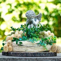 Bladguirlande grøn Kunstige grønne planter deco-guirlande 190cm