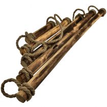 Artikel Vægdekoration træ boho juledekoration flammet 75×105cm