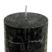 Artikel Sorte lys ensfarvede søjlelys 50x100mm 4 stk