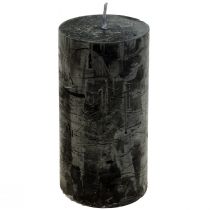 Artikel Sorte lys Ensfarvede søjlelys 60x100mm 4 stk