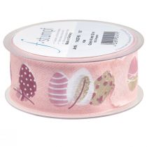 Artikel Gavebånd påske pyntebånd påskeæg pink 40mm 20m