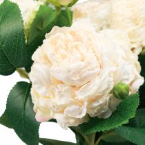 Artikel Kunstige Roser Creme Kunstige Roser Dry Look 53cm 3 Stk