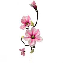 Artikel Kunstig blomst magnolia gren magnolia kunstig pink 59cm