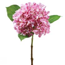 Artikel Hortensia kunstig pink kunstig blomst pink Ø15,5cm 45cm