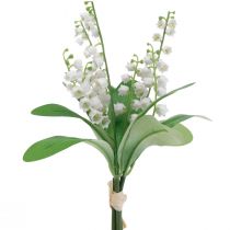 Artikel Dekorative liljekonval kunstige forårsblomster hvide 31cm 3 stk