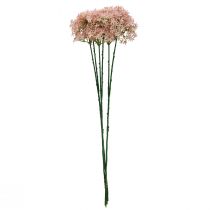 Artikel Dekorationsblomst Wild Allium kunstrosa 70cm 3stk