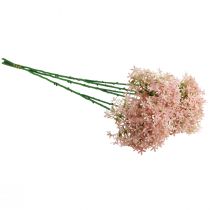 Artikel Dekorationsblomst Wild Allium kunstrosa 70cm 3stk