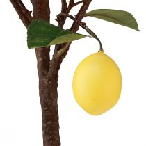 Artikel Kunstigt citrontræ i potte gul 90cm
