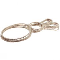 Artikel Påskehare dekorationsløkke naturlig påskepynt kanin 20×40cm 4 stk