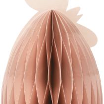 Artikel Honeycomb figur påskedekoration kylling appelsin 28,5×15,5×30cm