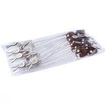 Artikel Påskehare blomsterstik påske kanin stik 28cm 16 stk