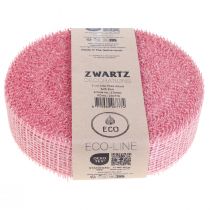 Artikel Jutetape, nettape, bordtape, decotape, jute, lys pink, 5 cm, 40 m