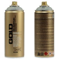 Artikel Spraymaling Spray Grå Montana Guld Tag Mat 400ml