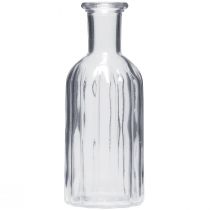 Artikel Flaskevase glasvase høj vase klar Ø7,5cm H19,5cm