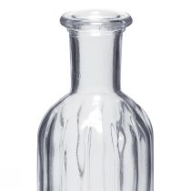 Artikel Flaskevase glasvase høj vase klar Ø7,5cm H19,5cm