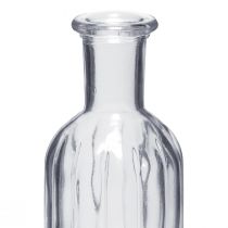 Artikel Flaskevase, glasvase, høj vase, klar, Ø7,5 cm, H19,5 cm, 2 stk.