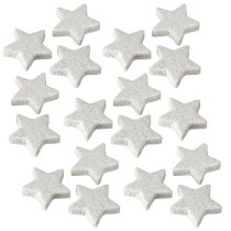 Artikel Spredte stjerner med glittercreme 2,5 cm 96 stk.