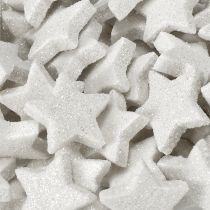 Artikel Spredte stjerner med glittercreme 2,5 cm 96 stk.