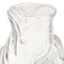 Artikel Glasvase i dekorativ fiskeform til harmonisk rumdesign, 24,5 cm