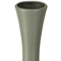 Artikel Vase med elegant buet form, dekorativ til moderne interiør, 33 cm