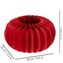 Artikel Papirdekoration honeycomb papir græskar rundt moderne borddekoration 24 cm 4 stk.
