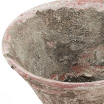 Artikel Resin Pot Lerpotte Plantepotte Terracotta Vintage H7cm 2stk