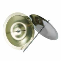 Artikel Lysestage med torneguld Ø5cm 36 stk