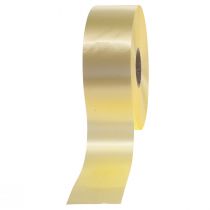 Artikel Krøllebånd gavebånd sløjfebånd lysegult 50mm 100m