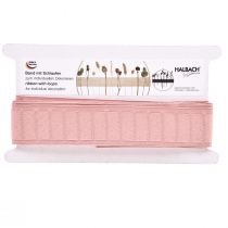 Artikel Dekorativt bånd bånd løkker pink 40mm 6m