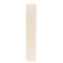 Artikel Store lys ensfarvede pindelys creme 50x300mm 4 stk