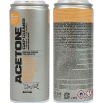 Artikel Acetone sprayrens + fortynder Montana Cap Cleaner 400ml
