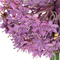 Artikel Kunstig Allium-blomst, prydløg, elegant rumdekoration, 90 cm