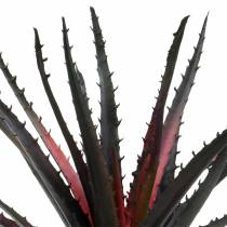 Aloe Vera kunstig lilla 26 cm