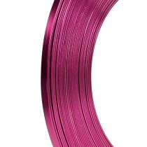 Artikel Aluminium fladtråd pink 5mm 10m