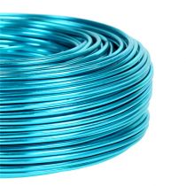 Aluminiumtråd Ø2mm 500g 60m turkis