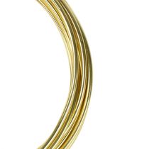 Artikel Aluminiumstråd 2mm guld 3m