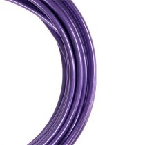 Artikel Aluminiumstråd 2mm Lilla 3m
