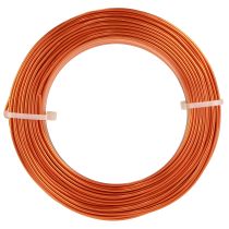 Artikel Aluminiumstråd, orange, Ø2 mm, 500 g, 60 m, til gør-det-selv-dekorationer