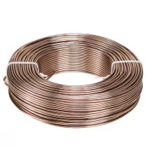 Artikel Aluminiumstråd Ø2mm aluminiumstråd håndværkstråd lysebrun 500g 60m