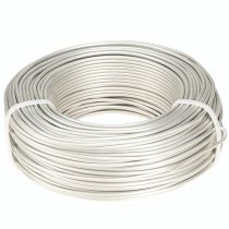 Artikel Aluminiumstråd Ø2mm bonsaitråd i cremefarvet 500g 60m