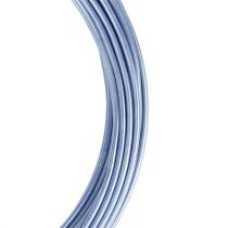Aluminiumstråd pastelblå Ø2mm 12m