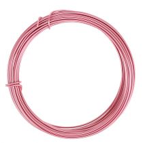 Alu wire pink Ø2mm 12m
