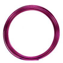 Artikel Alu tråd 2mm 100g pink