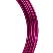 Artikel Alu tråd 2mm 100g pink