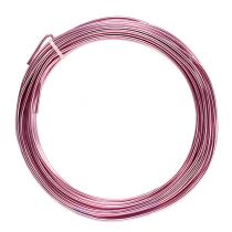 Artikel Alu tråd 2mm 100g pink