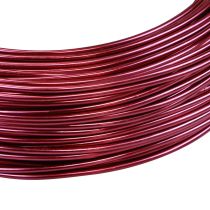 Artikel Aluminiumtråd Ø2mm 500g, 60m Pink - Fleksibel og alsidig til gør-det-selv smykker, håndværk og dekoration