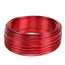Aluminiumstråd Rød Ø2mm 500g 60m
