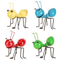 Artikel Myredekoration Metalfigurer med Magnet 11×8,5×10cm 4 stk